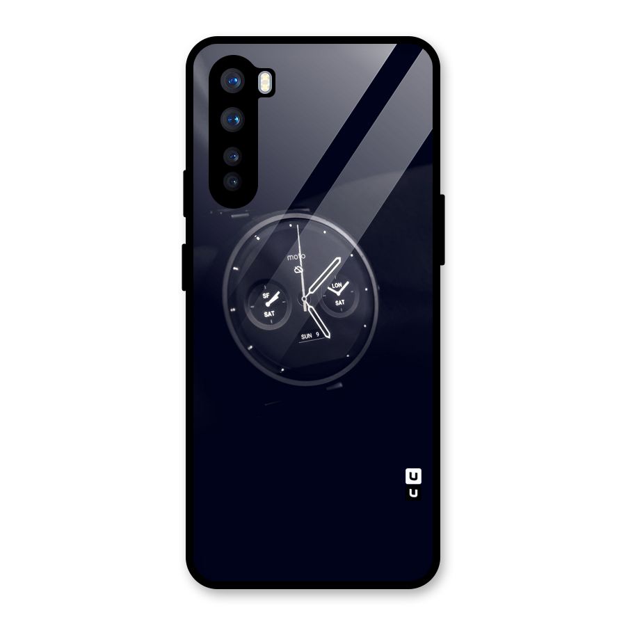 Dark Watch Glass Back Case for OnePlus Nord
