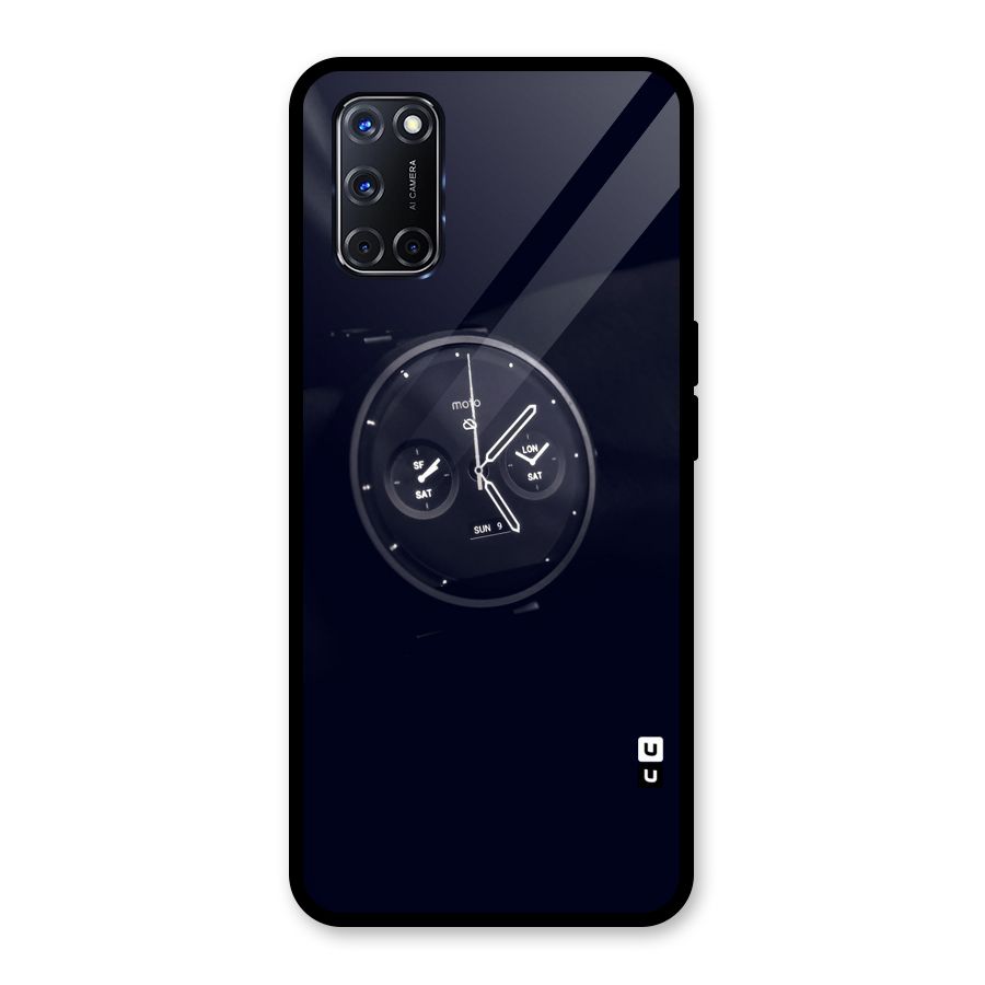 Dark Watch Glass Back Case for Oppo A52