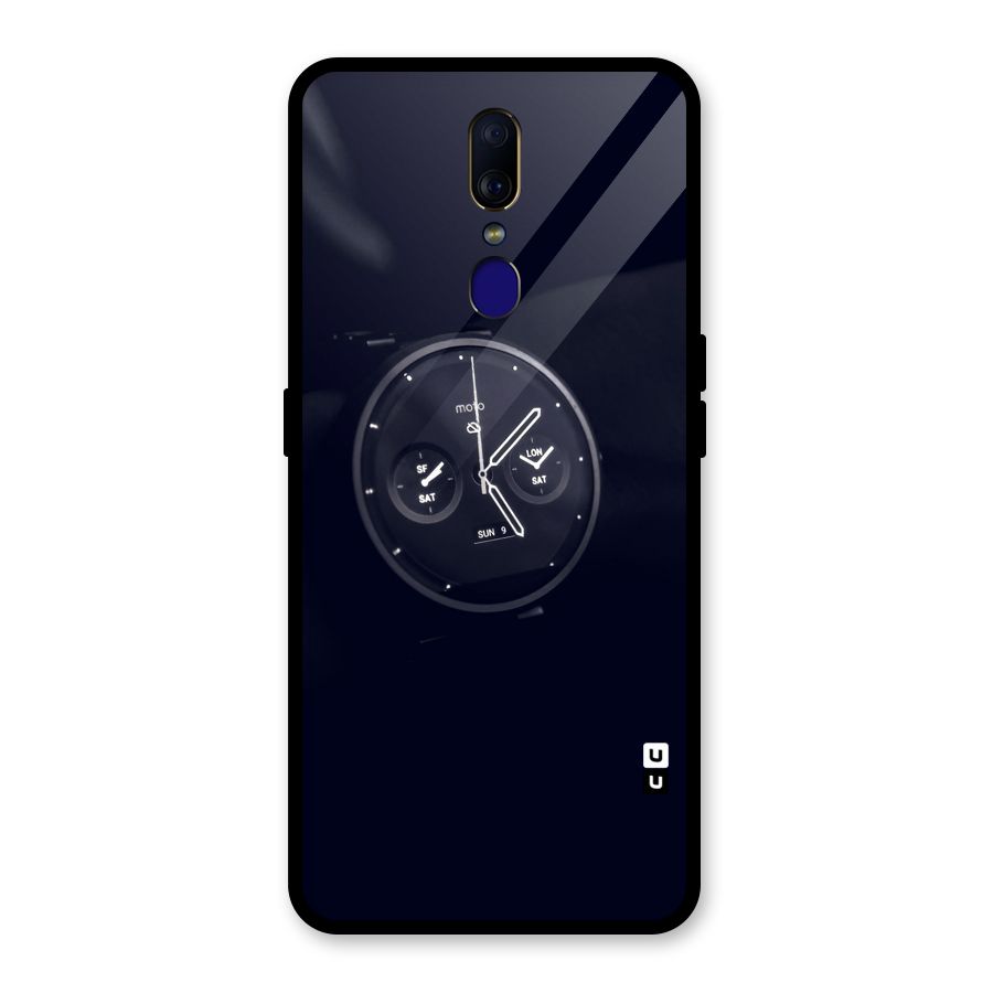 Dark Watch Glass Back Case for Oppo F11