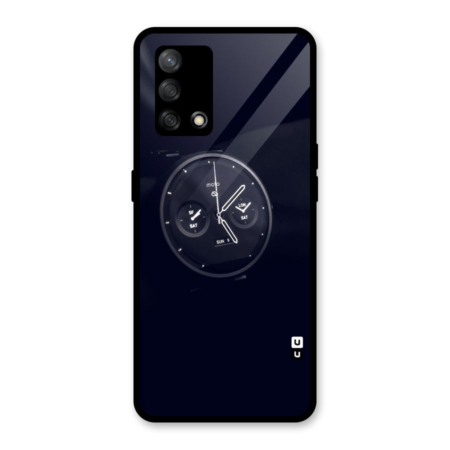 Dark Watch Glass Back Case for Oppo F19