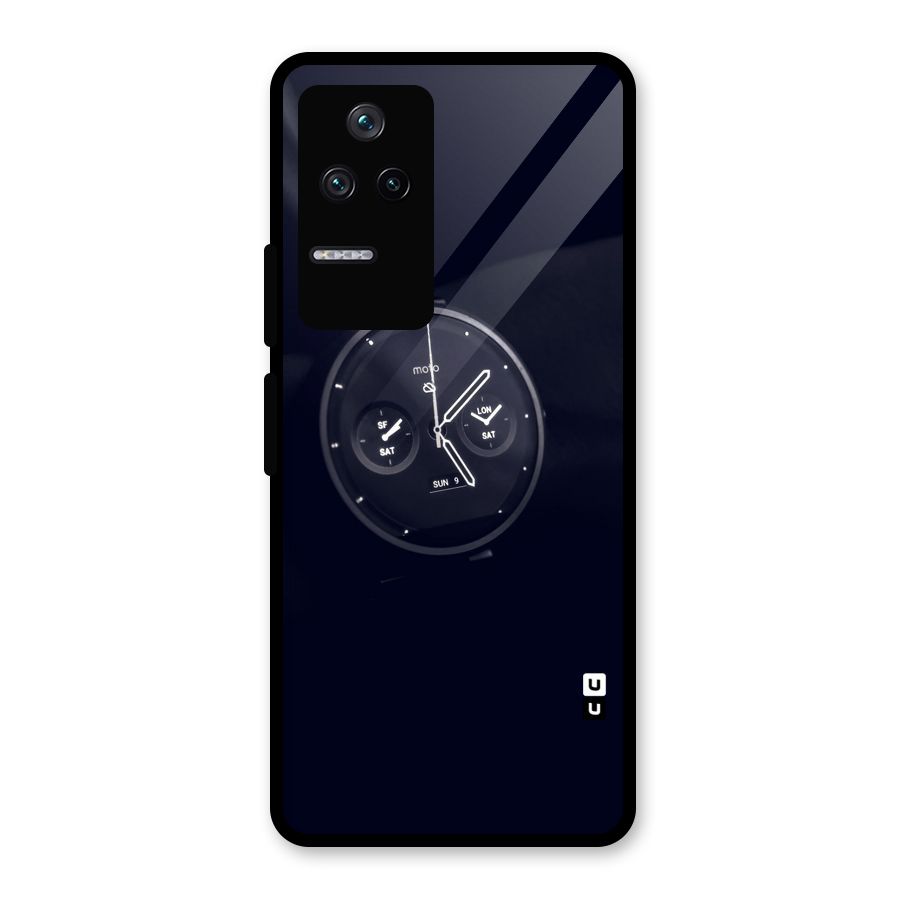 Dark Watch Glass Back Case for Poco F4 5G