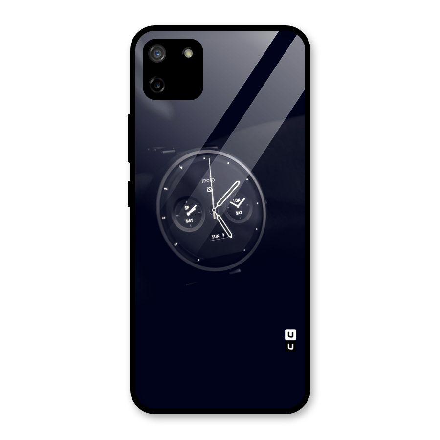 Dark Watch Glass Back Case for Realme C11