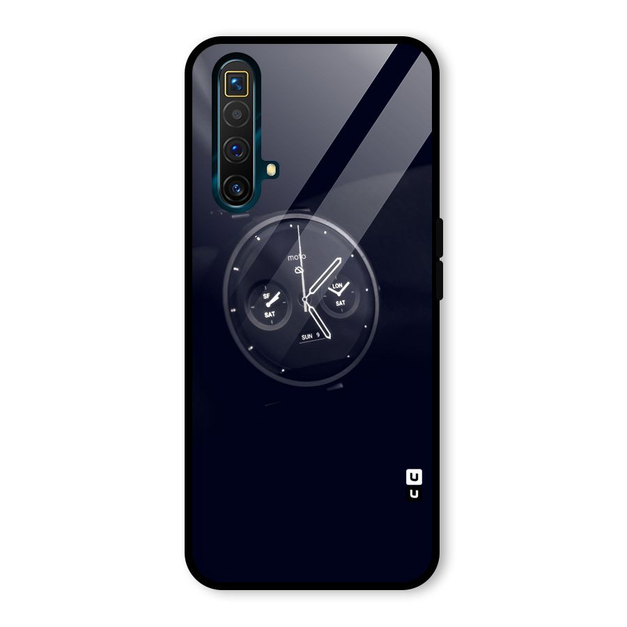 Dark Watch Glass Back Case for Realme X3