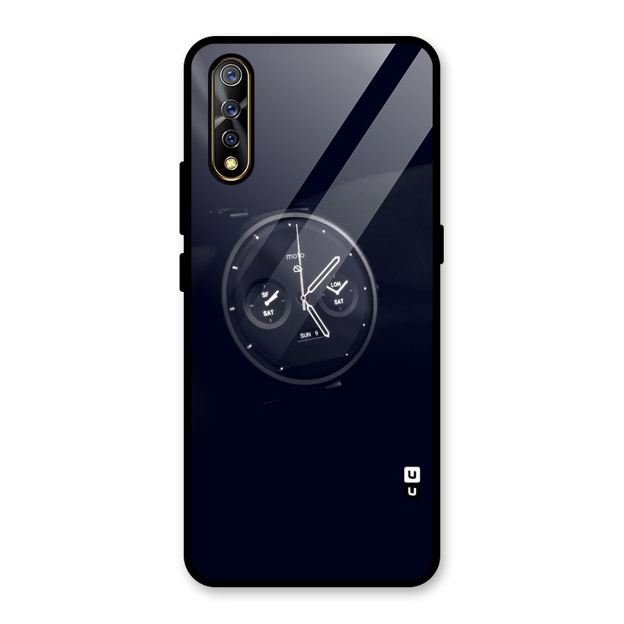 Dark Watch Glass Back Case for Vivo S1