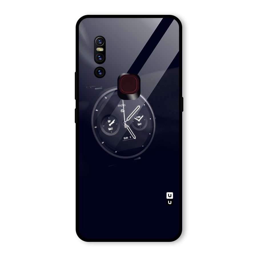 Dark Watch Glass Back Case for Vivo V15