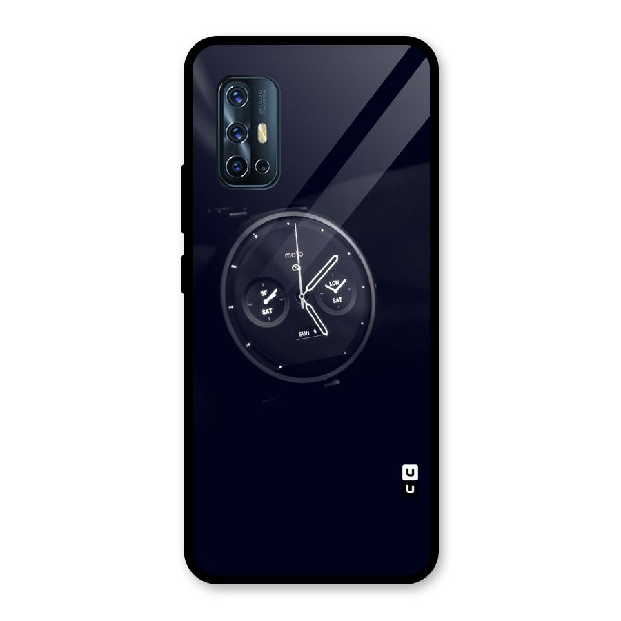 Dark Watch Glass Back Case for Vivo V17