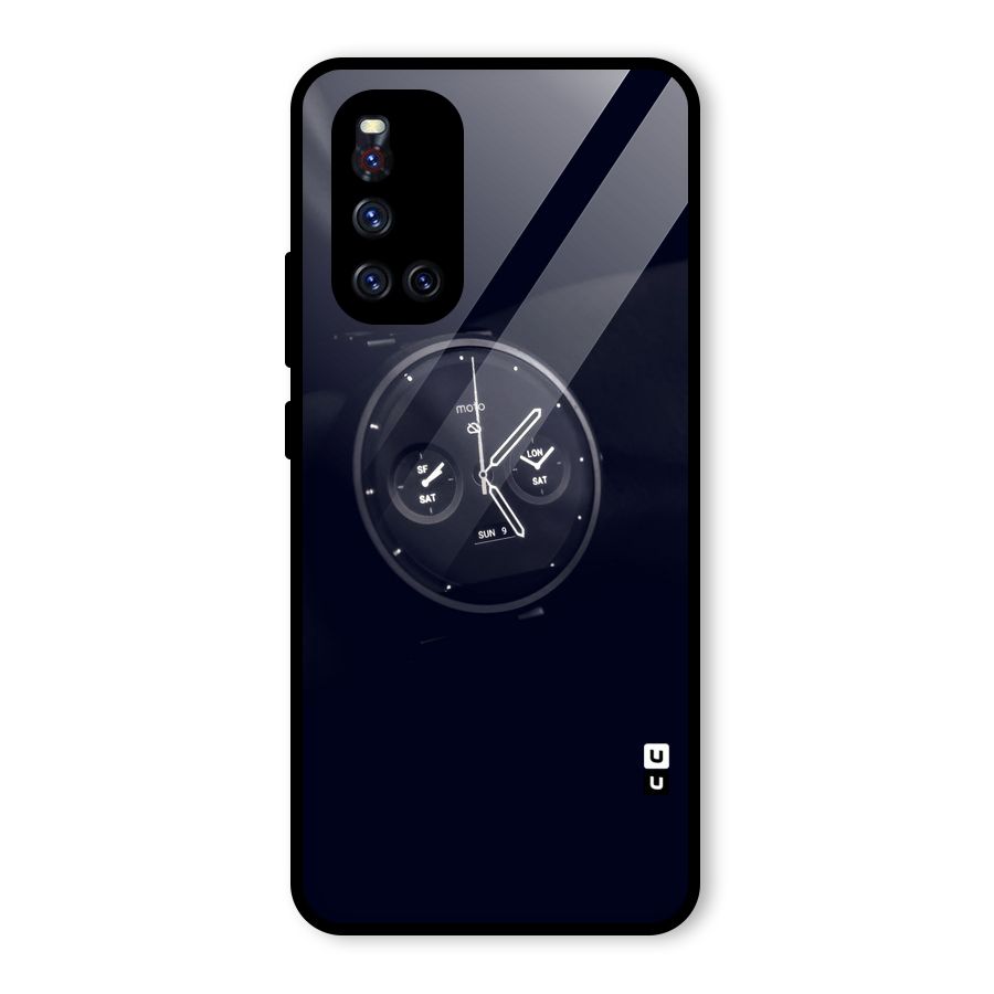 Dark Watch Glass Back Case for Vivo V19