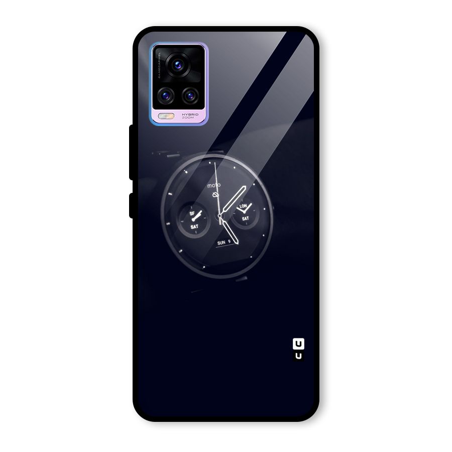 Dark Watch Glass Back Case for Vivo V20 Pro