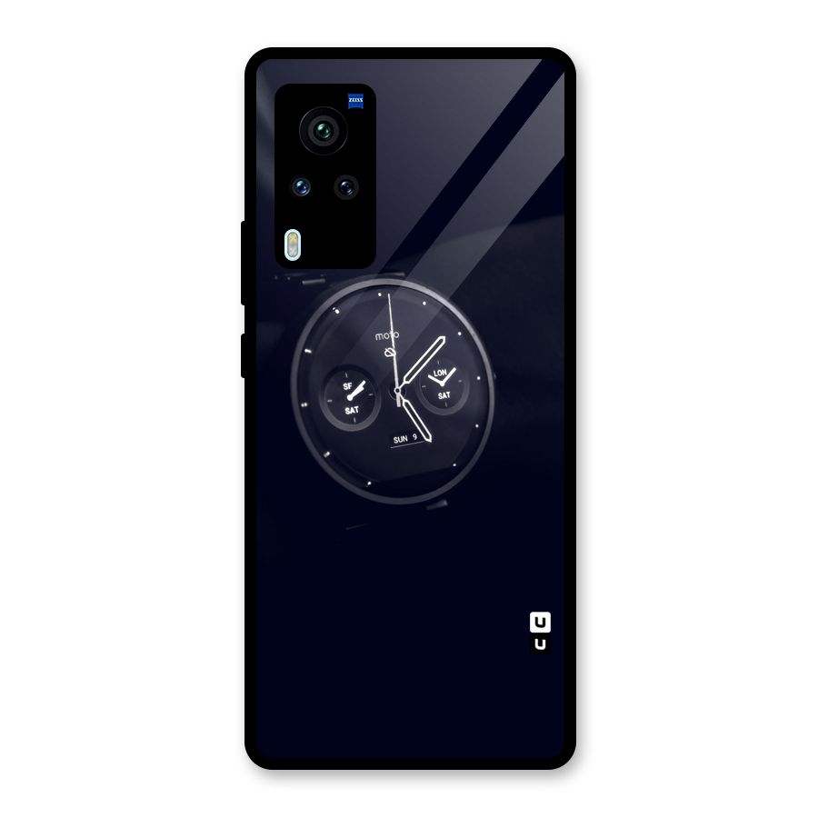 Dark Watch Glass Back Case for Vivo X60 Pro