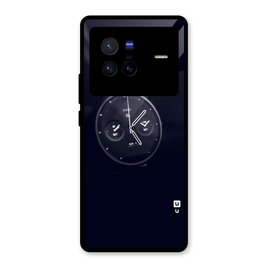 Dark Watch Glass Back Case for Vivo X80