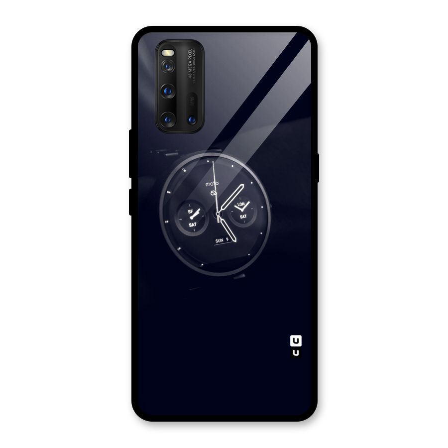 Dark Watch Glass Back Case for Vivo iQOO 3