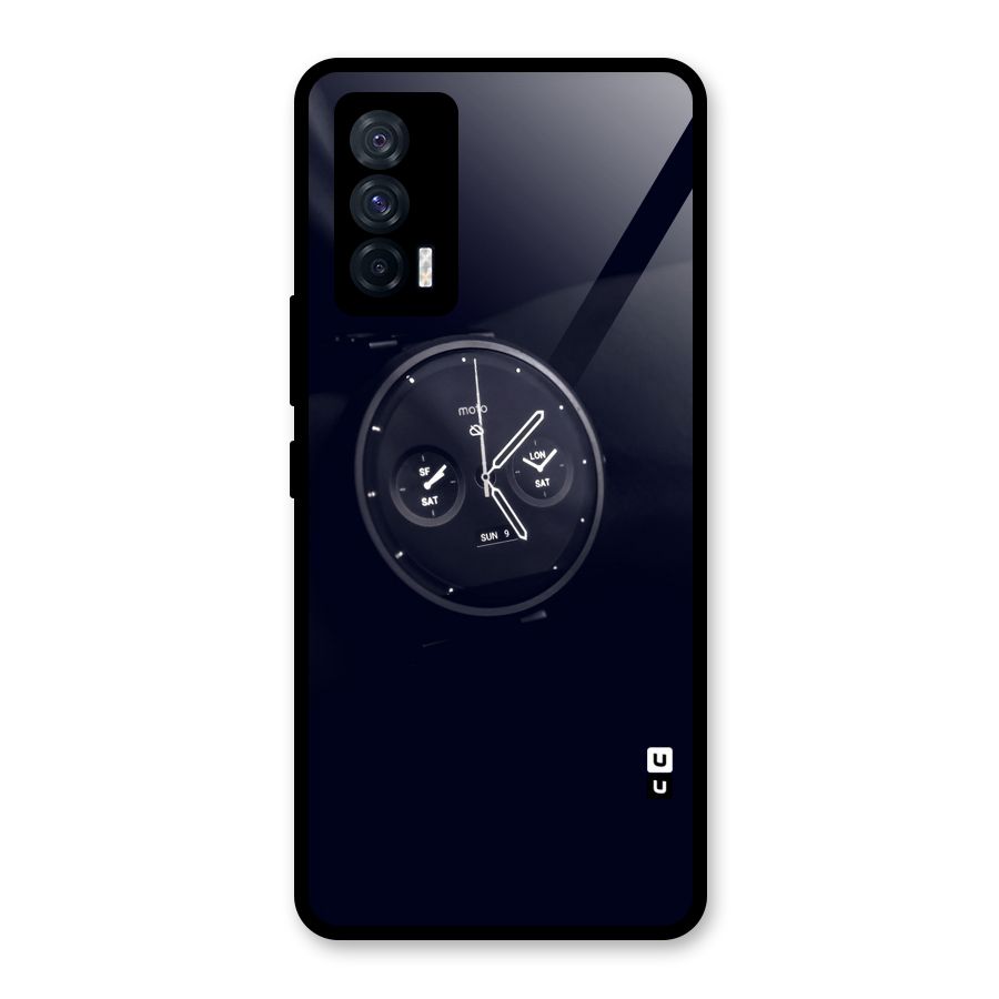 Dark Watch Glass Back Case for Vivo iQOO 7 5G