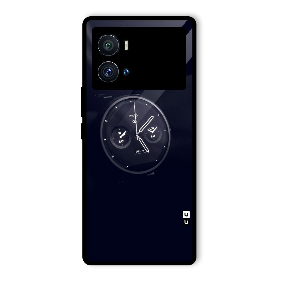 Dark Watch Glass Back Case for Vivo iQOO 9 Pro