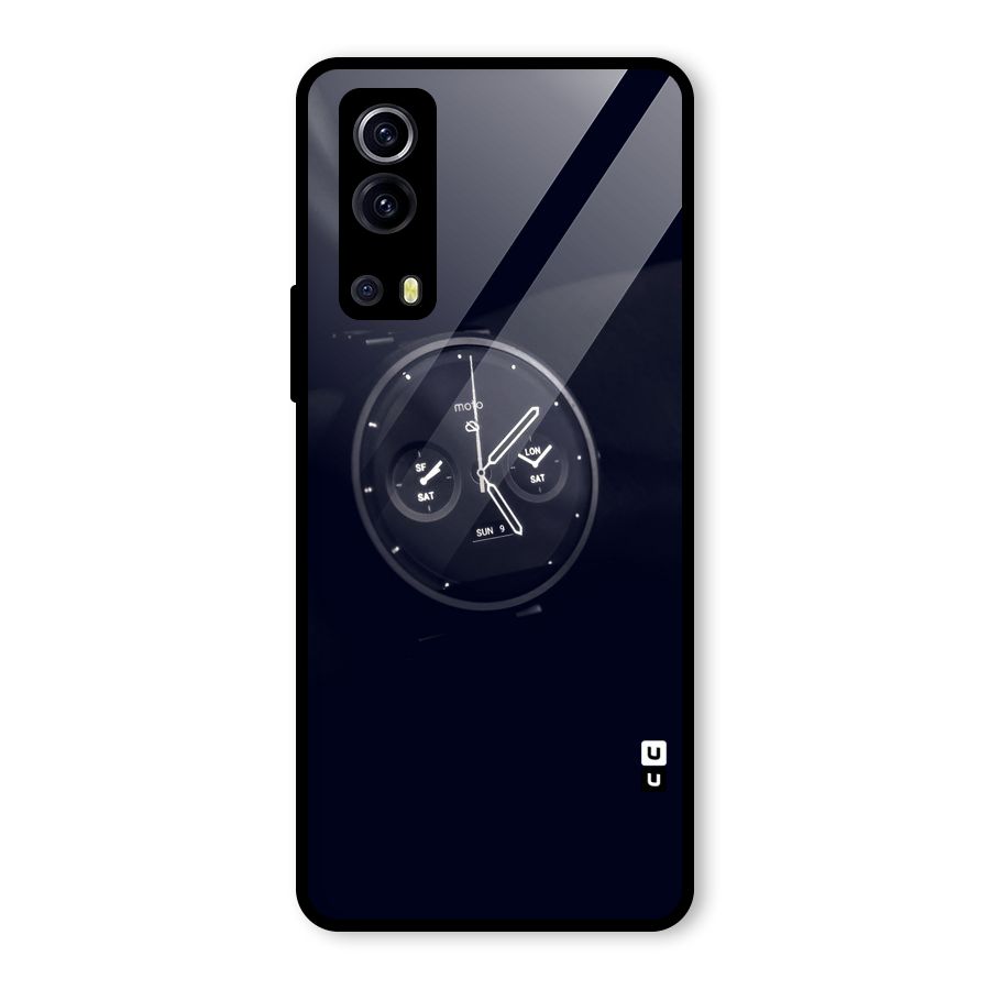Dark Watch Glass Back Case for Vivo iQOO Z3