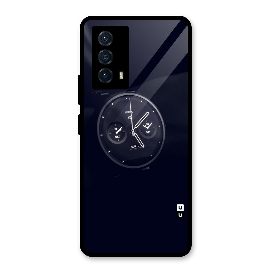 Dark Watch Glass Back Case for Vivo iQOO Z5
