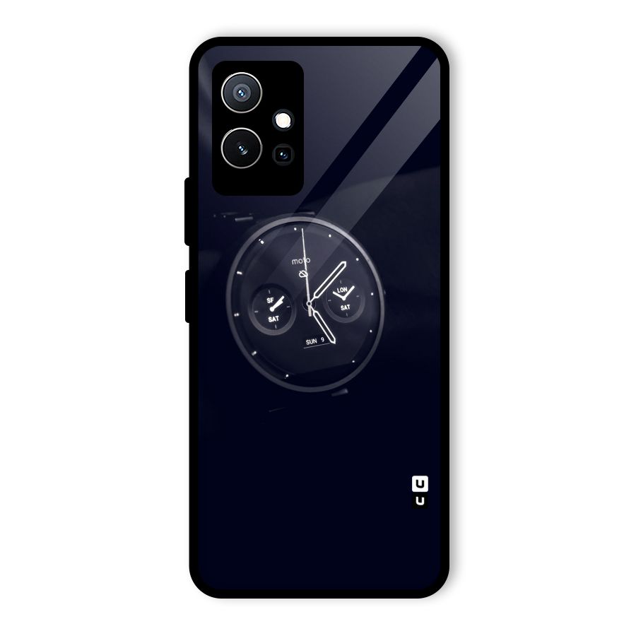 Dark Watch Glass Back Case for Vivo iQOO Z6