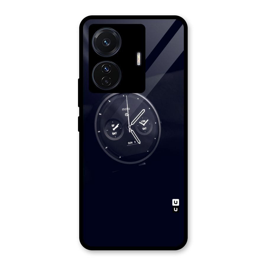 Dark Watch Glass Back Case for Vivo iQOO Z6 Pro