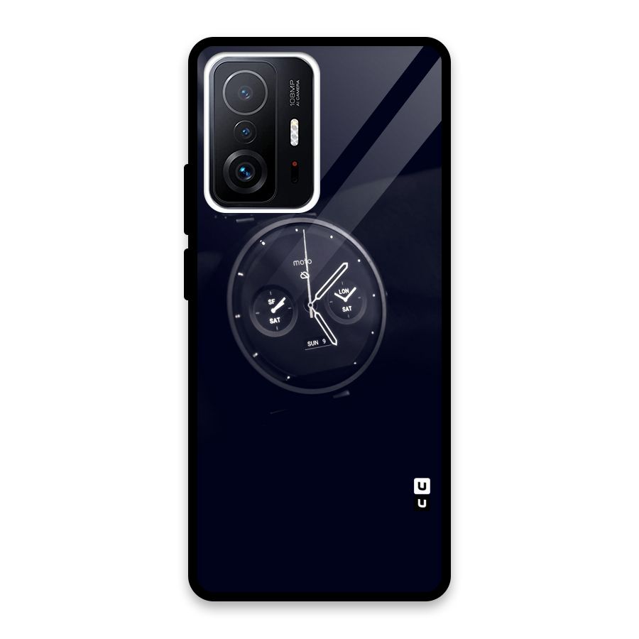 Dark Watch Glass Back Case for Xiaomi 11T Pro