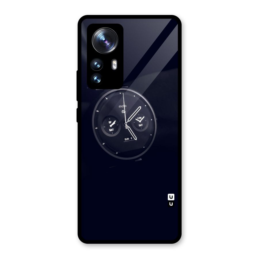 Dark Watch Glass Back Case for Xiaomi 12 Pro