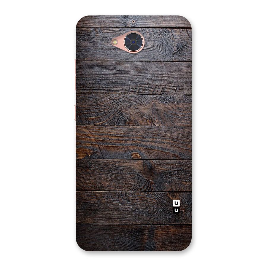 Dark Wood Printed Back Case for Gionee S6 Pro