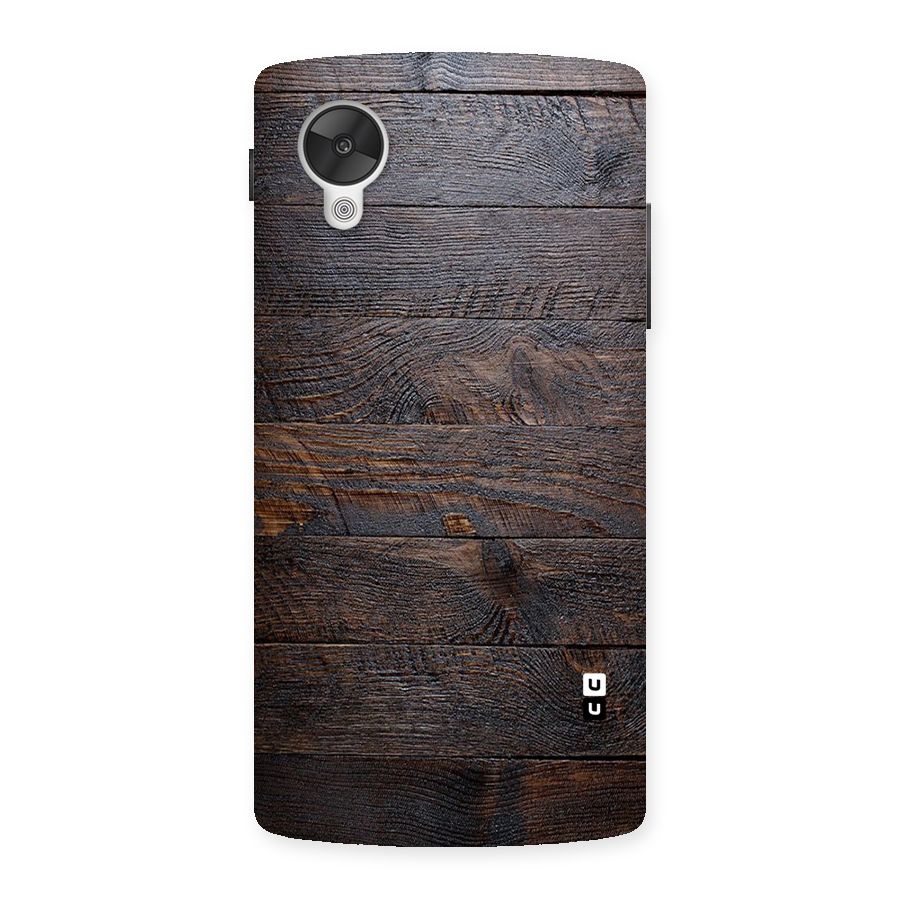 Dark Wood Printed Back Case for Google Nexsus 5