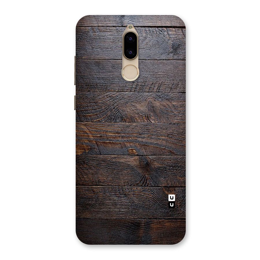 Dark Wood Printed Back Case for Honor 9i