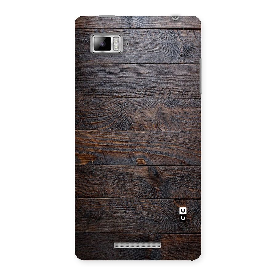 Dark Wood Printed Back Case for Lenovo Vibe Z K910