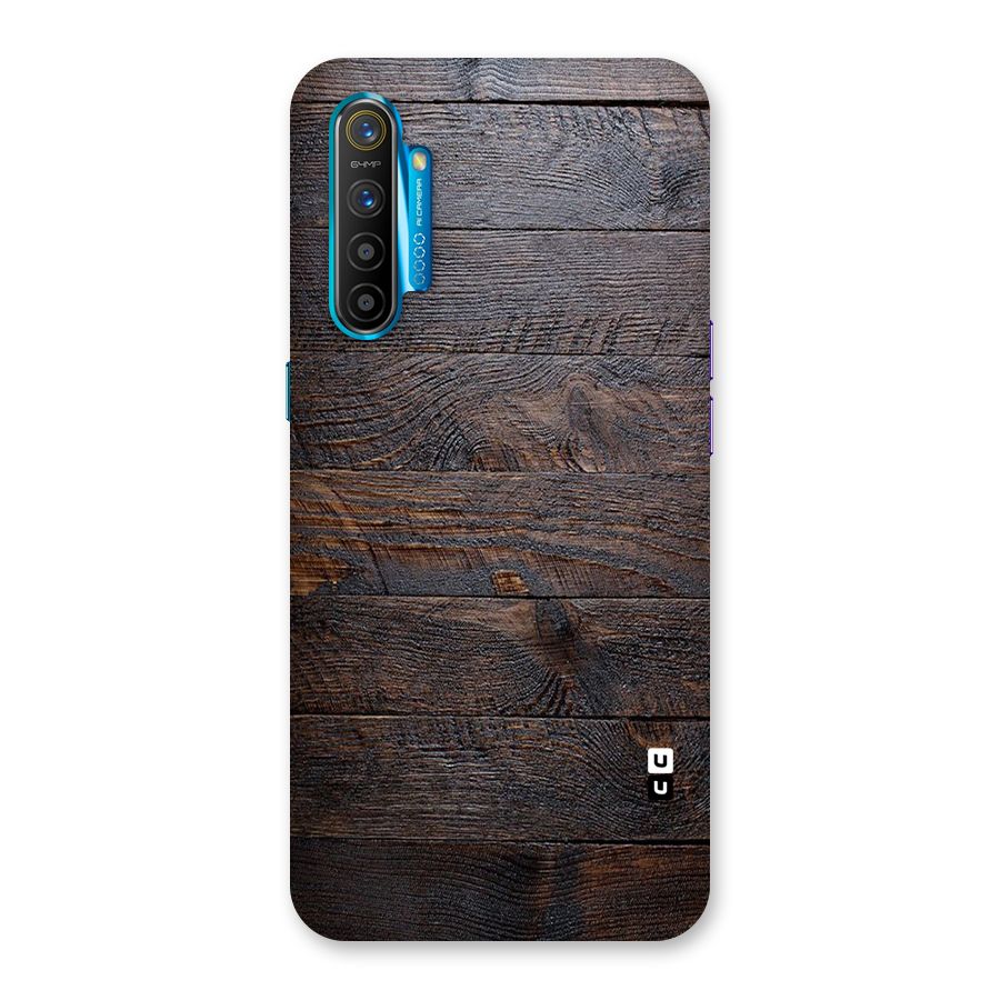 Dark Wood Printed Back Case for Realme XT