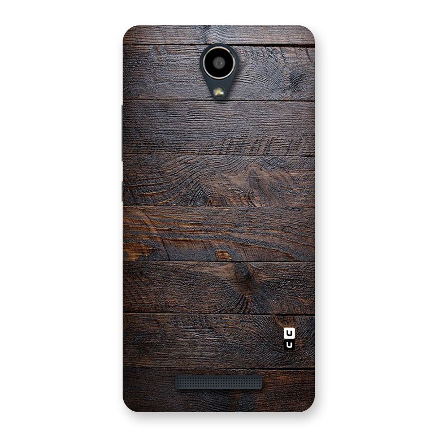Dark Wood Printed Back Case for Redmi Note 2