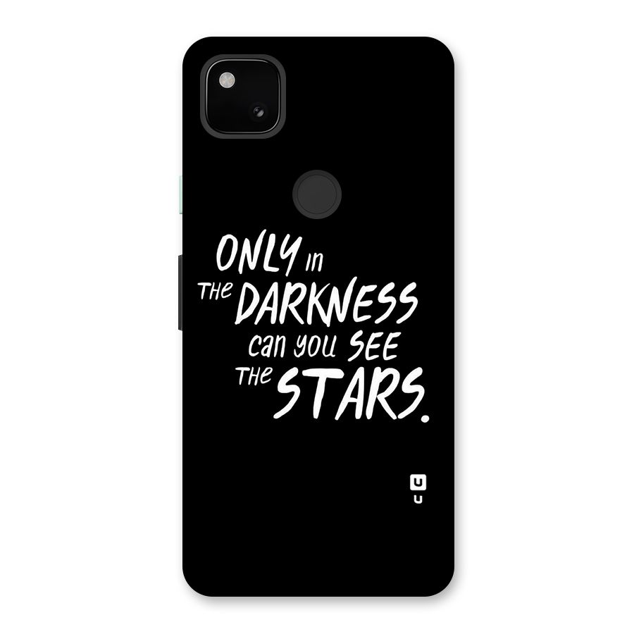 Darkness and the Stars Back Case for Google Pixel 4a