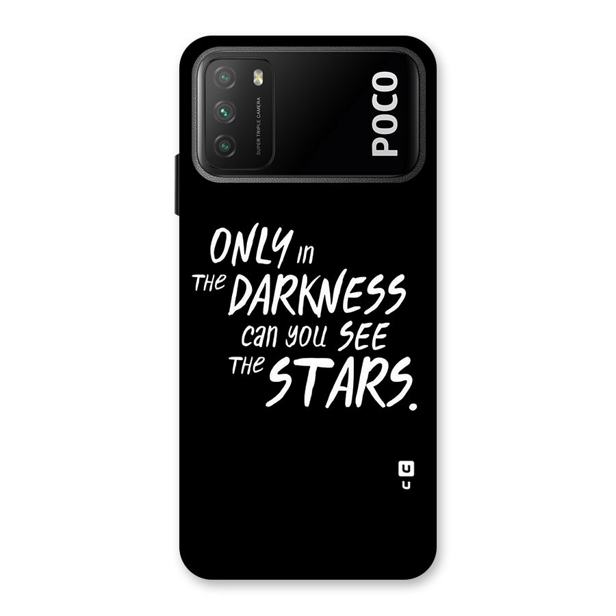 Darkness and the Stars Back Case for Poco M3