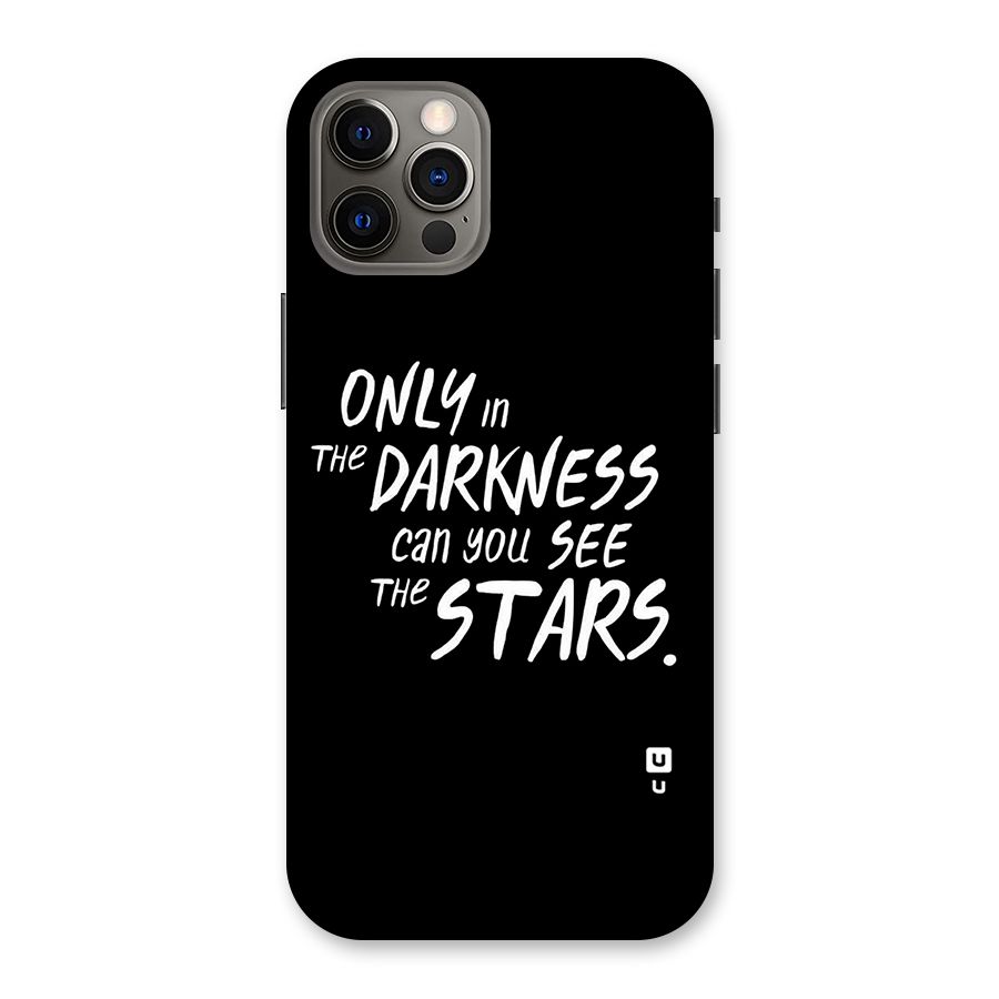Darkness and the Stars Back Case for iPhone 12 Pro