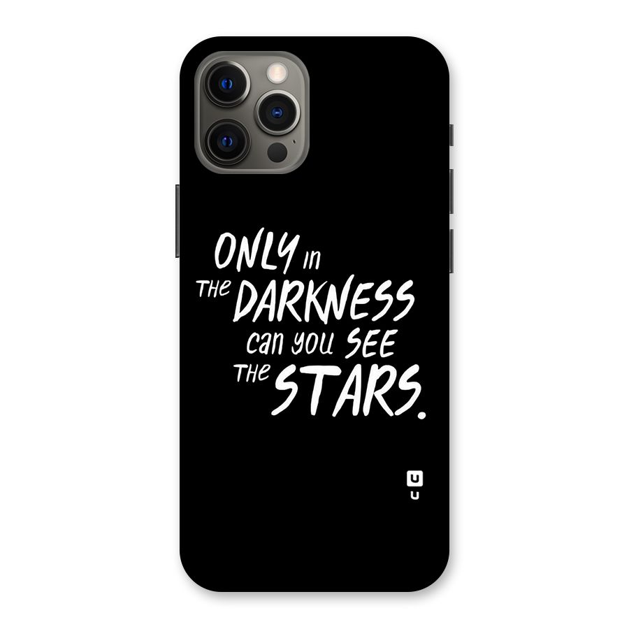 Darkness and the Stars Back Case for iPhone 12 Pro Max