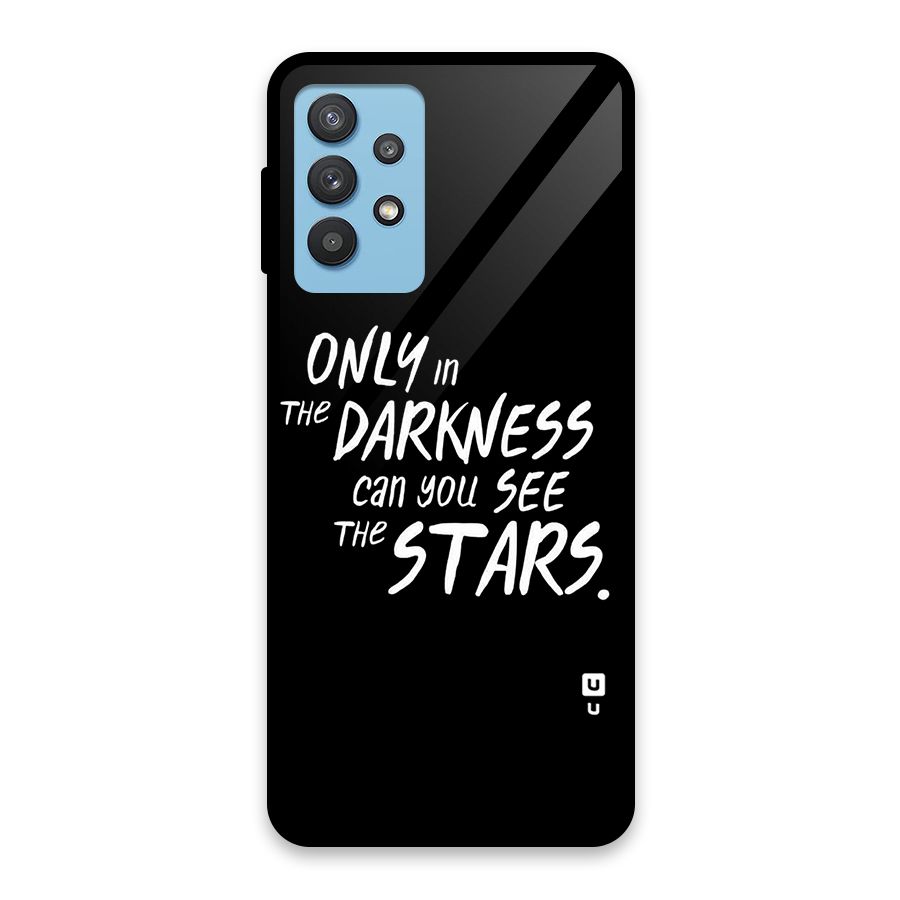 Darkness and the Stars Glass Back Case for Galaxy M32 5G