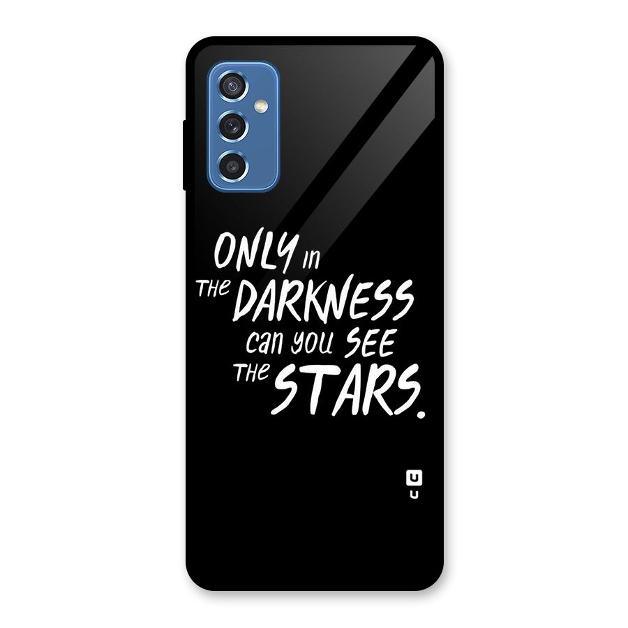 Darkness and the Stars Glass Back Case for Galaxy M52 5G