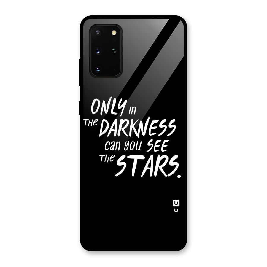 Darkness and the Stars Glass Back Case for Galaxy S20 Plus