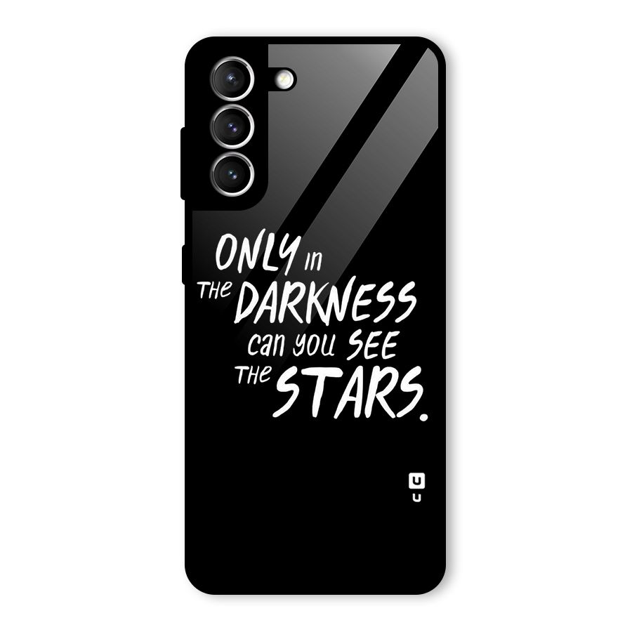 Darkness and the Stars Glass Back Case for Galaxy S21 5G