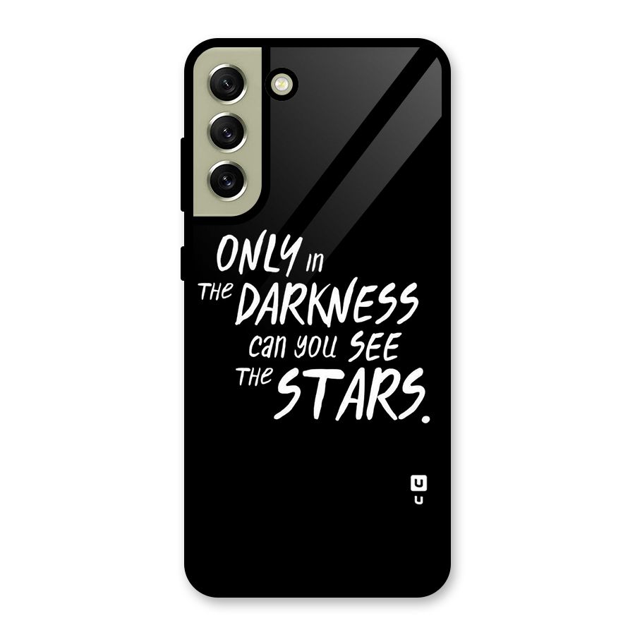 Darkness and the Stars Glass Back Case for Galaxy S21 FE 5G