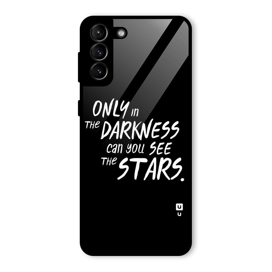 Darkness and the Stars Glass Back Case for Galaxy S21 Plus