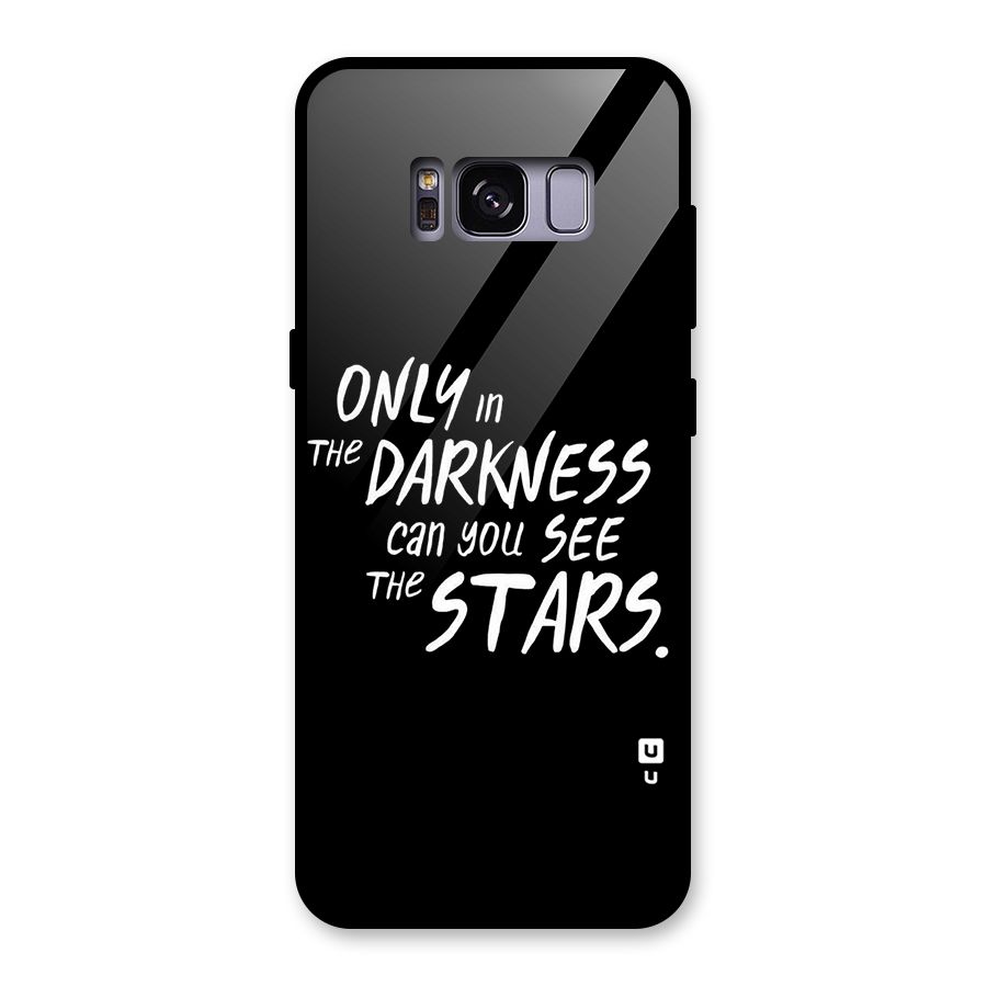 Darkness and the Stars Glass Back Case for Galaxy S8