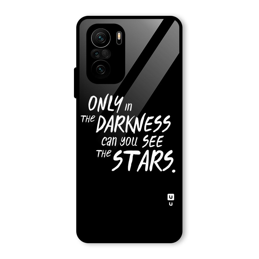 Darkness and the Stars Glass Back Case for Mi 11x