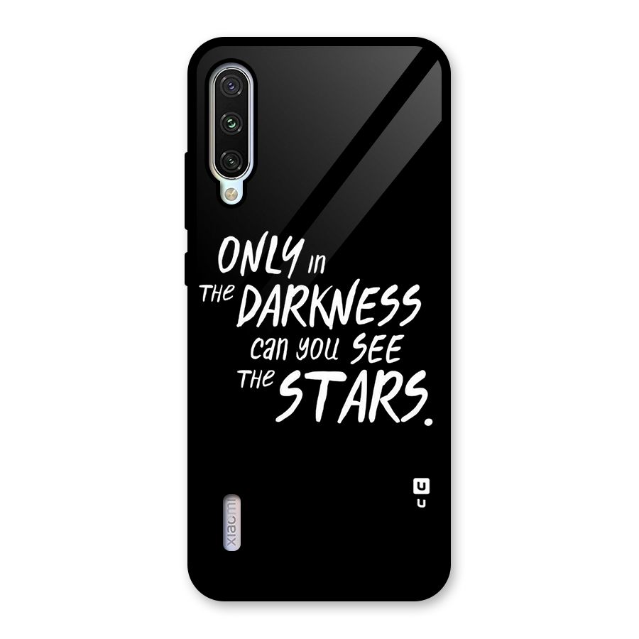 Darkness and the Stars Glass Back Case for Mi A3