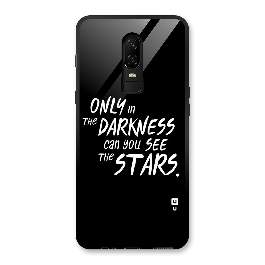 Darkness and the Stars Glass Back Case for OnePlus 6