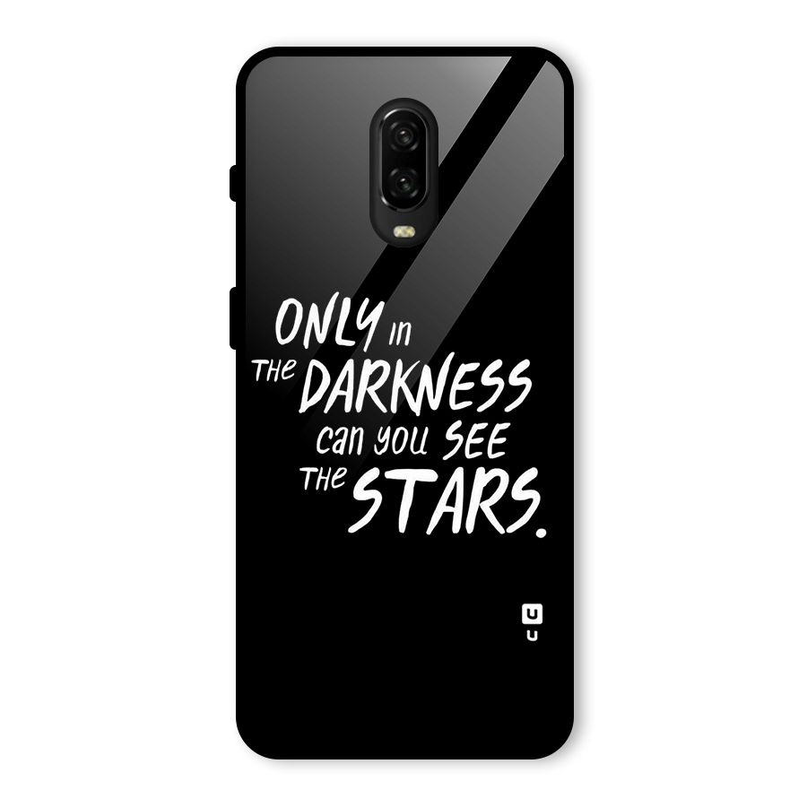 Darkness and the Stars Glass Back Case for OnePlus 6T