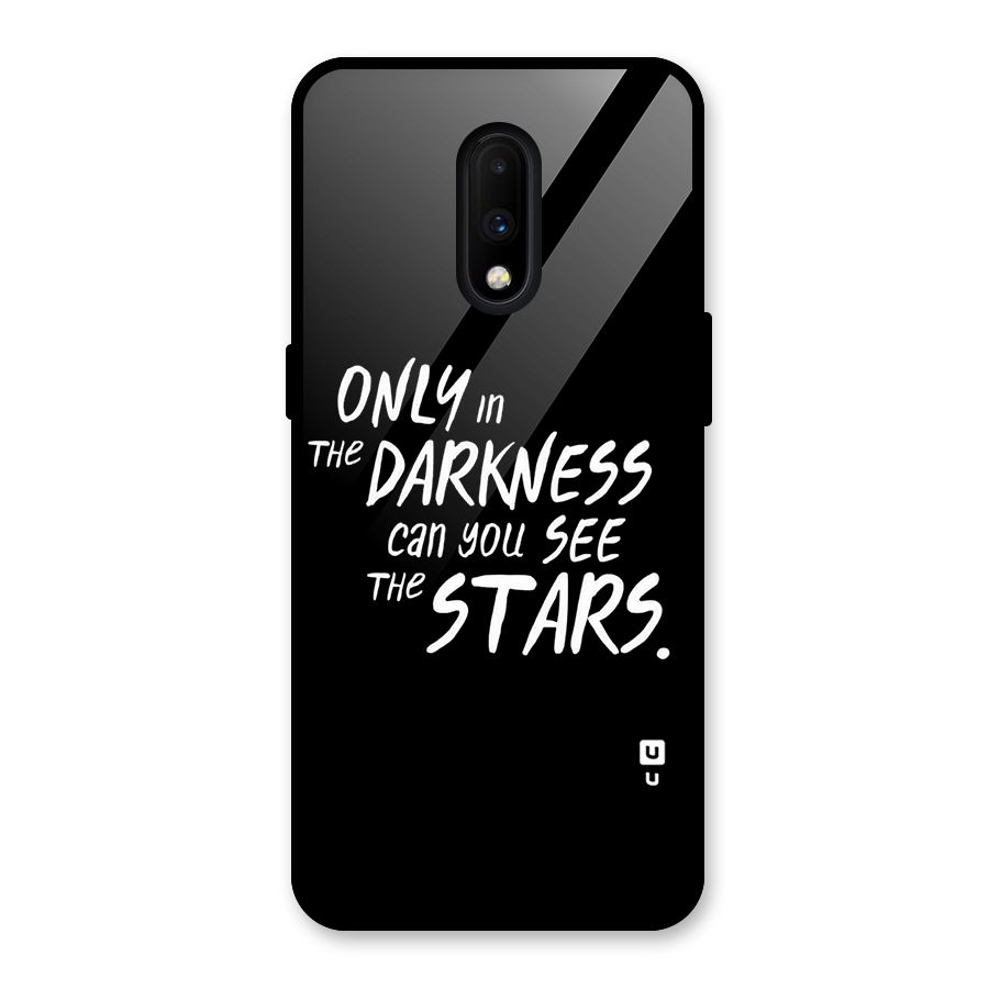 Darkness and the Stars Glass Back Case for OnePlus 7