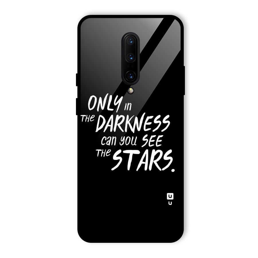 Darkness and the Stars Glass Back Case for OnePlus 7 Pro
