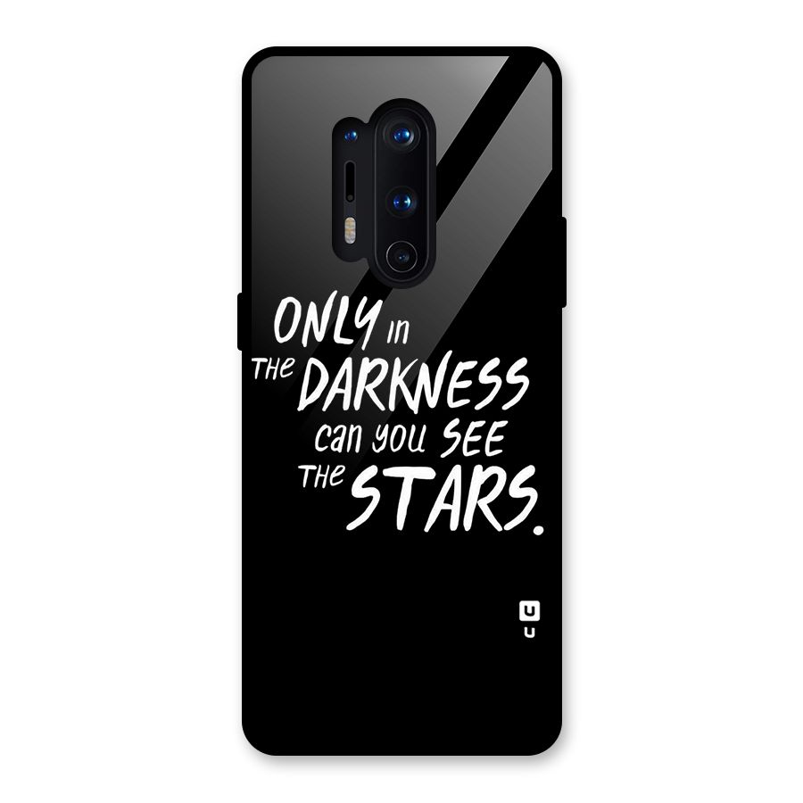 Darkness and the Stars Glass Back Case for OnePlus 8 Pro