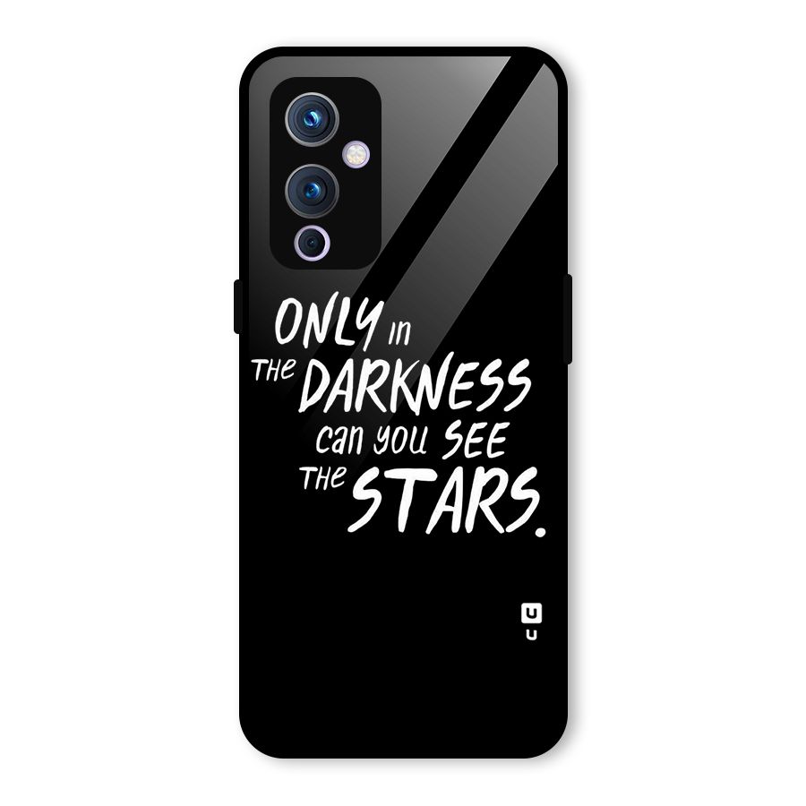 Darkness and the Stars Glass Back Case for OnePlus 9