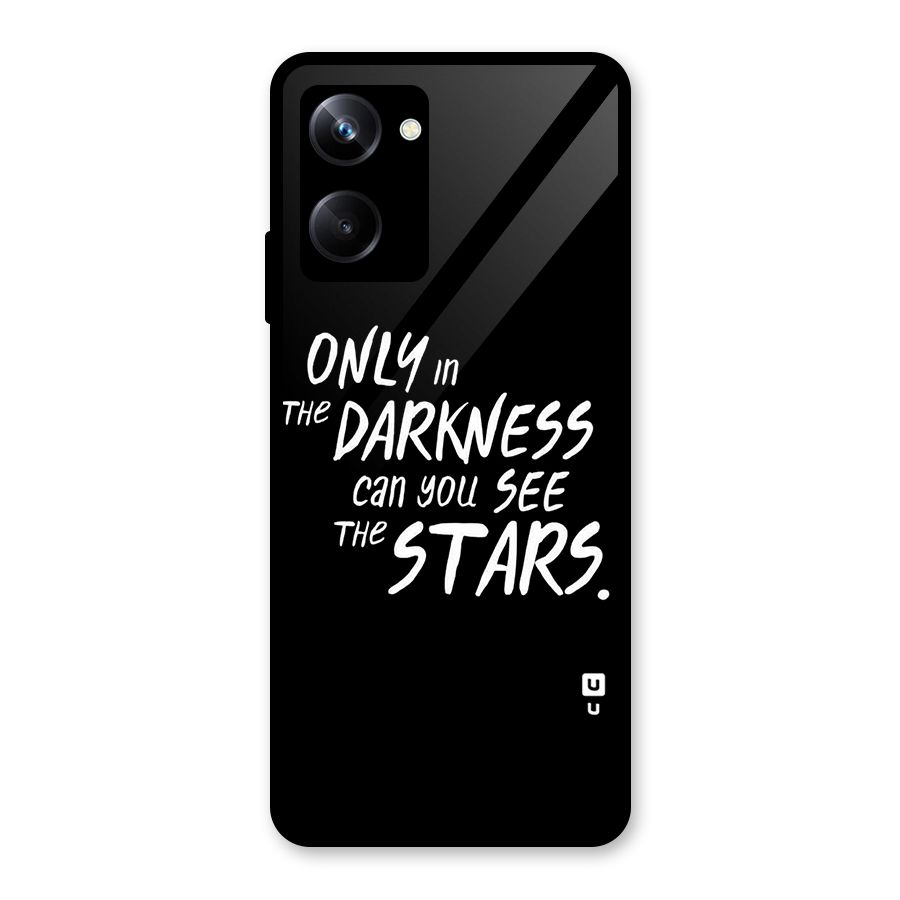 Darkness and the Stars Glass Back Case for Realme 10 Pro