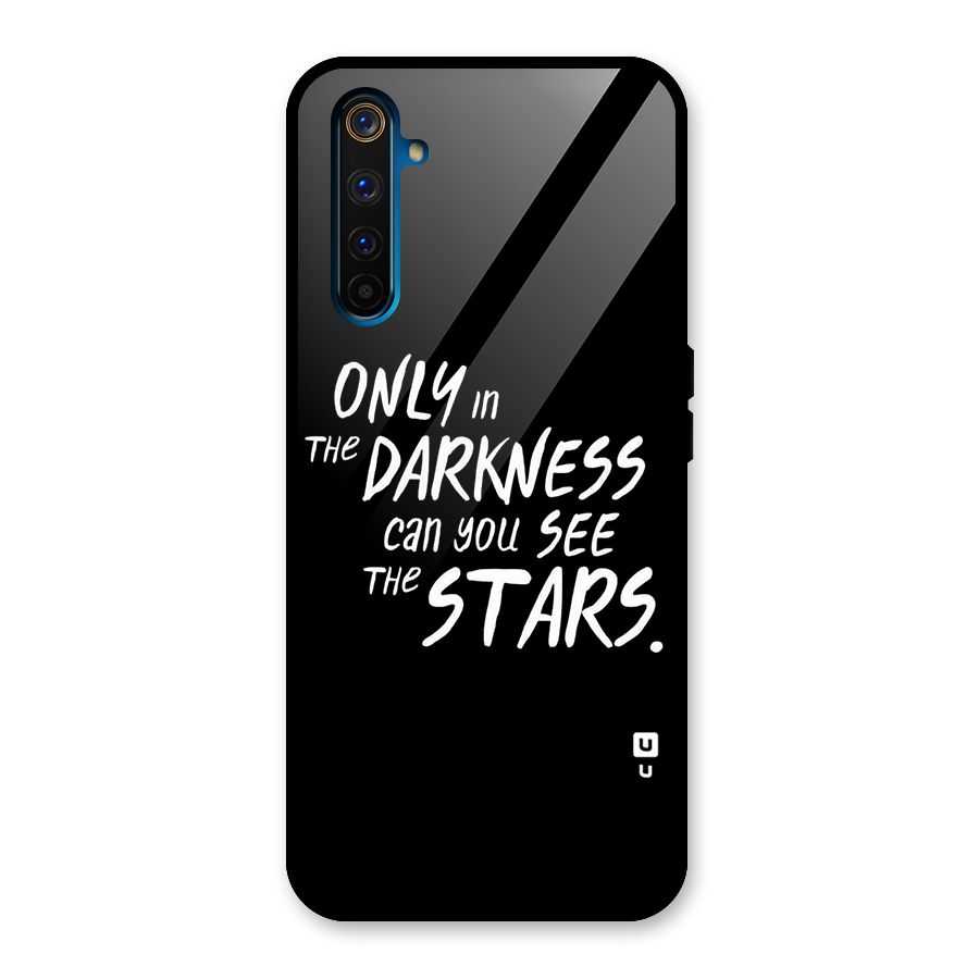 Darkness and the Stars Glass Back Case for Realme 6 Pro